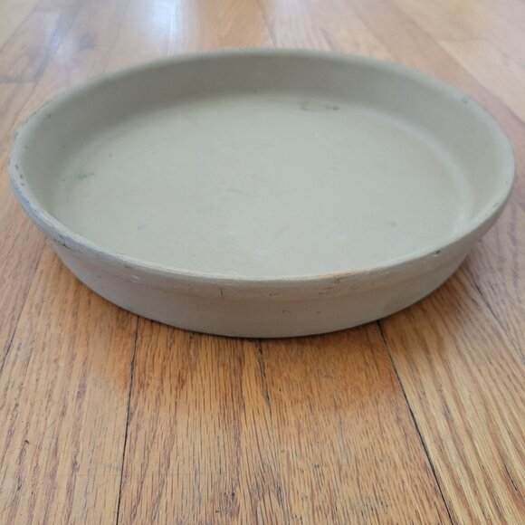 11 In Pampered Chef Stoneware Round Pie Cake Pan Deep Dish Pizza - Picture 2 of 5